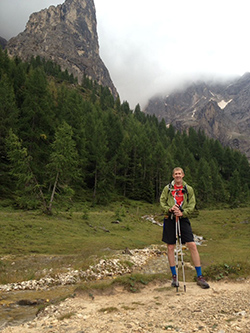 Randy Ohlinger - Trekking in the Dolomites, Italy